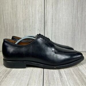 Allen Edmonds Delray Black Split Toe Oxford Derby Dress Shoe Mens Size 10.5